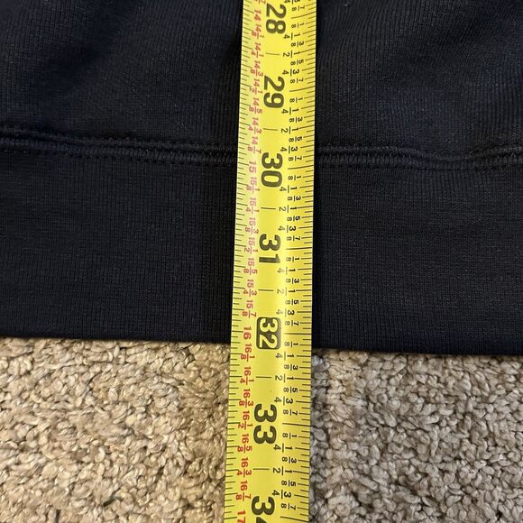 Carhartt Mens Black Sweatshirt Work Carpenter Hoodie Size Mens 3XL Essential - Picture 6 of 7